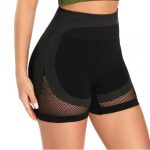 Biker Short Deportivo Con Malla - Negro Gris Ref. 4015