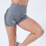 Biker Short Deportivo Tiro Alto Transpirable - Gris Ref. 4000