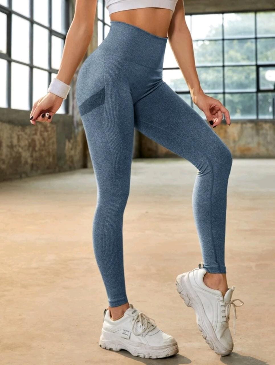 Leggings Pockets Women High Waist Tummy Control Workout Yoga