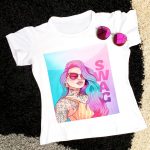 Camiseta Estampada Diseño Exclusivo - Blanco Ref. 3040