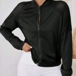 Chaqueta Deportiva Importada Transpirable Negro - Ref. 6025