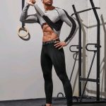 Lycra Leggings Deportivo Transpirable Pro - Negro Ref. 8045