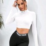 Saco Buzo Deportivo Con Cremallera - Blanco Ref. 6030