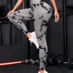 Lycra Leggings Tie Dye Push Up - Gris Ref. 1195