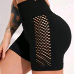 Biker Short Deportivo Transpirable Push Up - Negro Ref. 4105