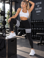 Lycra Leggings Deportivo Push Up - Negro Ref. 1255 - Imagen 3