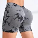 Biker Short Deportivo Tie Dye Tiro Bajo – Gris Ref. 4120