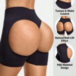 Panty Short Moldeador Transpirable Push Up – Negro Ref. 4135