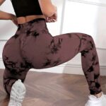 Lycra Leggings Tie Dye Push Up - Marrón Ref. 1195