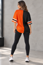 Camiseta Oversize 36 Black & Orange - Ref. 2475 - Imagen 3