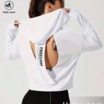 Buzo Deportivo Hollow Back Con Capucha - Blanco Ref. 6125