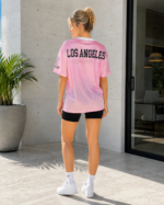Camiseta Oversize Deportiva En Malla - Rosa Ref. 2420 - Imagen 6