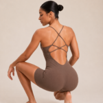 Enterizo Deportivo Push Up Tiro Bajo – Marrón Ref. 5390