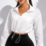 Chaqueta Deportiva Oversize – Blanco Ref. 6145