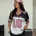 Camiseta Oversize Deportiva En Malla – Rosa Ref. 2495