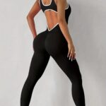 Enterizo Deportivo Push Up Tiro Bajo – Negro Ref. 5310