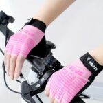 Guantes Deportivos Transpirables Ajustables – Rosa Ref. 9015