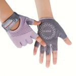 Guantes Deportivos Transpirables Ajustables – Gris Ref. 9020