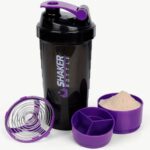 Vaso Mezclador De Proteina – Morado 500Ml Ref. 9060