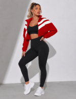 Chaqueta Deportiva Oversize – Rojo Ref. 6110 - Imagen 6