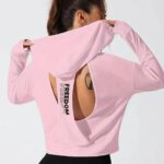 Buzo Deportivo Hollow Back Con Capucha – Rosa Ref. 6125