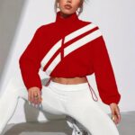 Chaqueta Deportiva Oversize – Rojo Ref. 6110