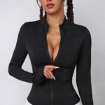 Chaqueta Deportiva Casual – Negro Ref. 6165