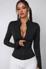 Chaqueta Deportiva Casual – Negro Ref. 6165