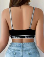 Crop Top Deportivo Transpirable – Negro Ref. 2545 - Imagen 3