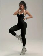 Enterizo Deportivo Tiro Bajo – Negro Ref. 5475 - Imagen 3