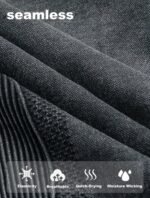 Lycra Leggings Deportivo Transpirable Push Up – Gris Ref. 1420 - Imagen 4