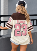 Camiseta Oversize Deportiva California - Rosa Ref. 2550 - Imagen 2