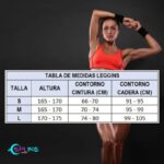 Lycra Leggings Deportivo Push Up – Marrón Ref. 1525 - Imagen 5