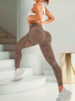 Lycra Leggings Deportivo Push Up – Marrón Ref. 1525