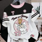 Camiseta Oversize Deportiva Estilo Jersey – Negro Ref. 2570