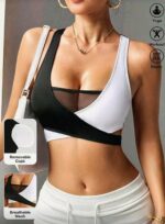 Top Deportivo Con Espalda Abierta – Negro Ref. 2575 - Imagen 6