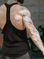 Hoodie Deportivo Tipo Tank – Negro Ref. 3005 - Imagen 4