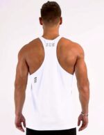 Hoodie Deportivo Tank Top – Blanco Ref. 3010 - Imagen 4