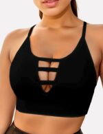 Crop Top Deportivo Espalda Descubierta Escotado – Negro Ref. 2595 - Imagen 3