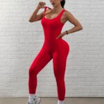 Enterizo Deportivo Transpirable Push Up Tiro bajo - Rojo Ref. 5235