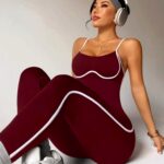 Enterizo Deportivo Push Up Seamless - Vino Ref. 5465