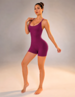 Enterizo Deportivo Seamless Push Up - Vino Ref. 5515 - Imagen 3