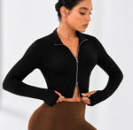 Chaqueta Deportiva Transpirable Premium - Negro Ref. 6190 - Imagen 5