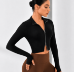 Chaqueta Deportiva Transpirable Premium - Negro Ref. 6190 - Imagen 4