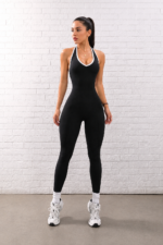 Enterizo Deportivo V-Shape Push Up Sculpt - Negro Ref 5535 - Imagen 2