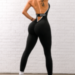 Enterizo Deportivo V-Shape Push Up Sculpt - Negro Ref 5535