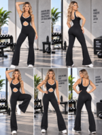 Enterizo Deportivo Suplex Sculpt Fit - Negro Ref. 5530 - Imagen 6