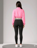 Chaqueta Deportiva Con Cremallera Ajustable - Rosa Ref. 6185 - Imagen 3