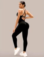 Enterizo Deportivo Push Up Seamless - Negro Ref. 5520