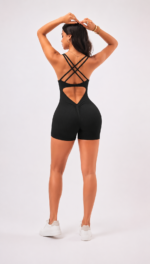 Enterizo Deportivo Push Up Seamless - Negro Ref. 5540 - Imagen 3